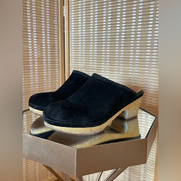 Frye wooden clogs with rubber sole - Picture 1 of 5